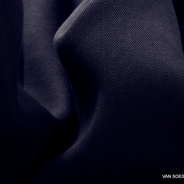 100% Tencel ™ fine twill in color dark navy | View: 100% Tencel ™ fine twill in color dark navy