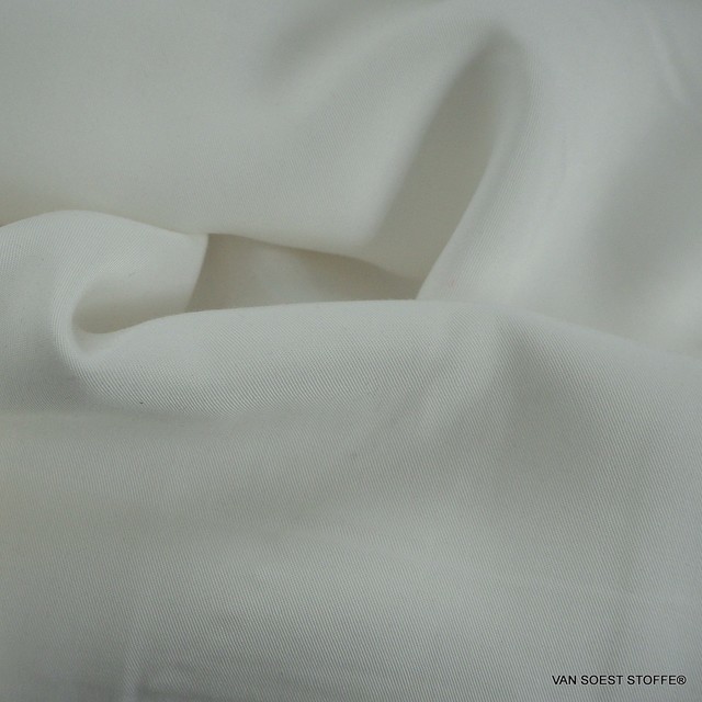 100% Tencel ™ fine twill in color off-white | View: 100% Tencel ™ fine twill in color off-white