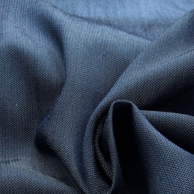100% Tencel Mini Herringbone as denim jeans fabric