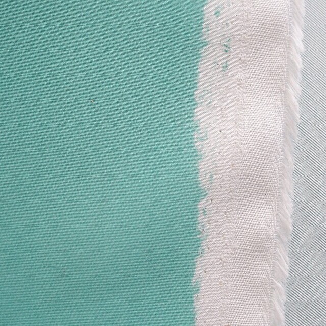 100% Tencel pigment-dyed twill in aqua green | View: 100% Tencel pigment-dyed twill in aqua green