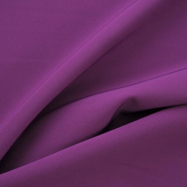 4-way stretch in very tightly woven magenta sham twill | View: 4-way stretch in very tightly woven magenta sham twill