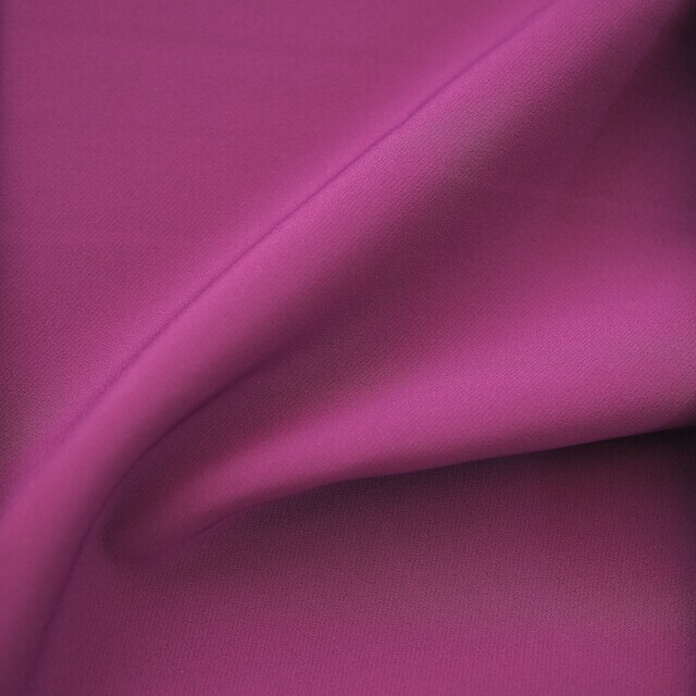 4-way stretch in very tightly woven magenta sham twill | View: 4-way stretch in very tightly woven magenta sham twill