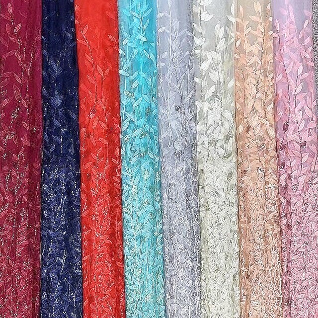 Couture tendril border in 8 colors - color rose | View: Couture tendril border in 8 colors - color rose