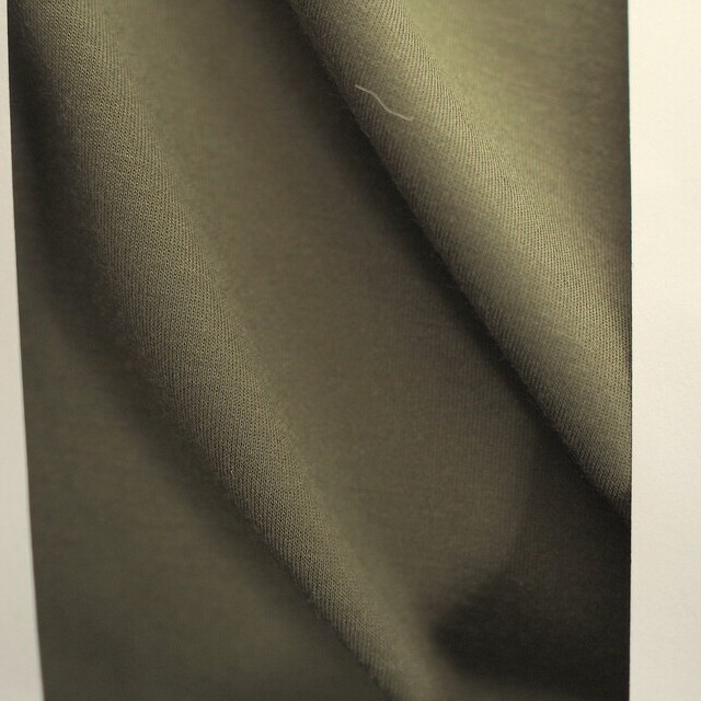 Hi-Stretch stable opaque fine jersey in olive | View: Hi-Stretch stable opaque fine jersey in olive