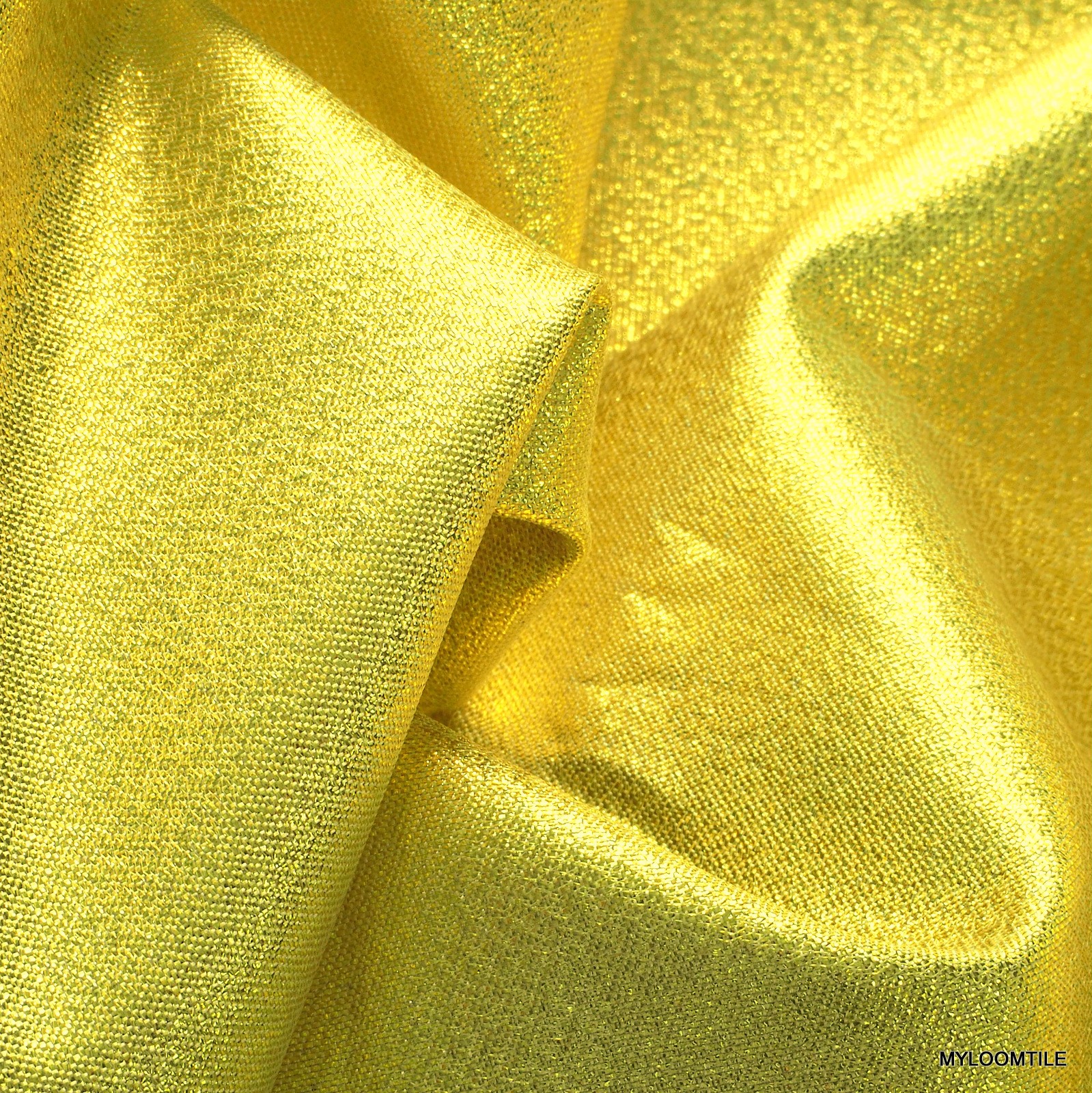 mardi gras fleur de lis - metallic fabric, gold fabric, mardi gras fabric -  metallic look Fabric bycharlottewinter
